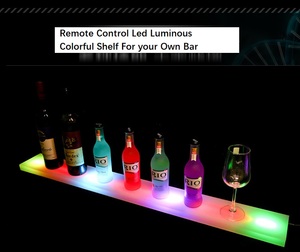 Estante luminoso con Control remoto para Bar y Club, estantería luminosa con Led brillante, colorida, para exhibición de vino - Product Image 6