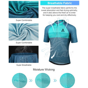 เสื้อเจอร์ซีย์ปั่นจักรยานแบบยืดหยุ่น เนื้อผ้าระบายอากาศ สำหรับการฝึกซ้อมระยะไกล - Product Image 5