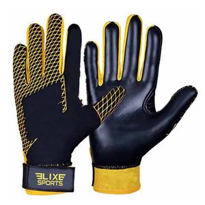 Gants de football pour hommes et femmes, design flexible, matière anti-humidité, adaptés à l'entraînement et aux matchs de ligue, fermeture à lacets antidérapante - Product Image 3