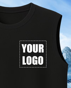 Men's Yellow Sleeveless Tank Top O-Neck Solid Color Casual Breathable Printed Quick Dry Knitted Polyester/Cotton 120g Athletic - Product Image 5