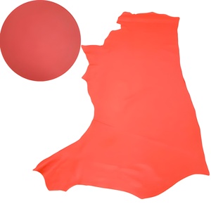 Cow Hide Red <b>Leather</b> Chrome Tanned Material For Tech Accessories And Watch Bands With Unique Pattern Premium Crafting Quality - Product Image 1