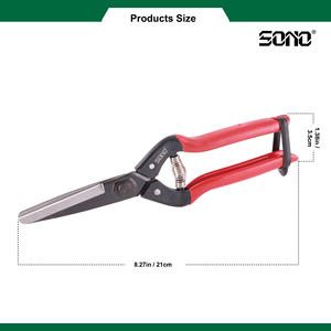 Sécatrices industrielles SONO J55 en acier au carbone pour arbres fruitiers, finition noire, durables et tranchantes pour la mise en forme des branches - Product Image 4