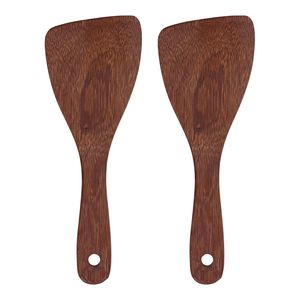 Juego de cucharas de cocina de madera premium, hechas de madera dura natural, que brindan durabilidad para todas las tareas de cocina. - Product Image 1