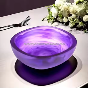 ชุดชามเสิร์ฟเรซิ่นทำมือรักษ์โลก พร้อมดีไซน์ปรับแต่งได้ สำหรับใช้ในบ้าน โรงแรม ร้านอาหาร - Product Image 4