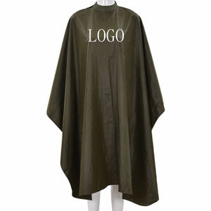Capa de Barbero al por Mayor con Logotipo Personalizado, Profesional, Impermeable, Antiestática, Antiadherente, de Plástico, con Orificio para el Brazo - Product Image 5
