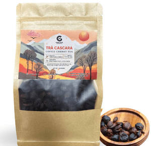 Café Arábica Catimor de Vietnam, en Cáscara, Cereza de Café Naturalmente Dulce, Totalmente Madura, Nueva Cosecha, Bolsa de 0.1 kg - Product Image 4