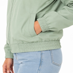 <b>Women</b> <b>Lightweight</b> Hooded Windbreaker <b>Jacket</b> Casual Zip Up Streetwear Outdoor OEM Manufacturer Casual Sports <b>Jacket</b> For <b>Women</b> - Product Image 5