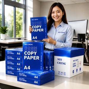 Papel de Copia Blanco A4 de Alta Calidad MEI CHENG, 80g, Hecho en China, para Uso de Oficina, MEICHENG - Product Image 1