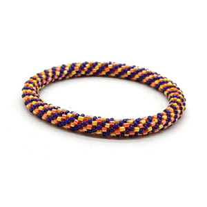 Wholesale Manufacturer Supply Best Quality Unique Design Handmade Women's Trendy High Grade Glass <b>Beads</b> Crochet <b>Needle</b> Bracelet - Product Image 1