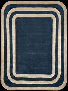 Tapis de luxe en laine et viscose tufté à la main – Tapis design moderne sur mesure pour salon et hôtel - Product Image 6