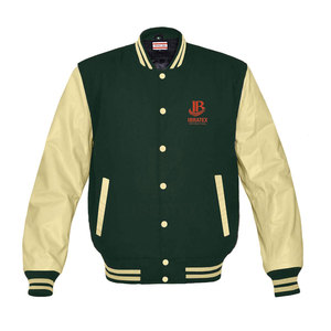 เสื้อแจ็คเก็ต Letterman คุณภาพสูงสำหรับผู้ชาย ดีไซน์โดดเด่น คุณภาพเยี่ยม เสื้อกันหนาวสำหรับผู้ชาย ราคาประหยัด - Product Image 1