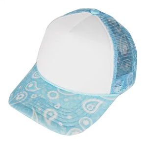 Casquette de camionneur personnalisée avec logo brodé 3D, casquette de sport vierge pour homme, casquette de papa, impression en relief de haute qualité, casquette de baseball en maille à 5 panneaux - Product Image 2