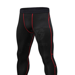 Leggings de compression pour hommes à prix abordable, logo personnalisé, matière premium. - Product Image 5