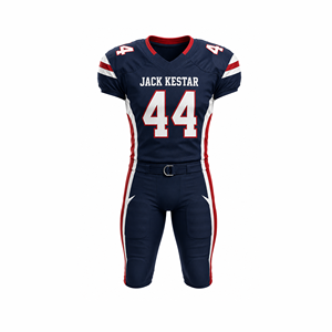 Custom American Football Uniforms for Teams – Premium Quality Fabric, Vibrant Sublimation Print, Professional <b>Game</b>-Day Look - Product Image 1