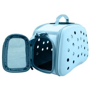 Transportín Plegable para Mascotas, Ligero, de Carcasa Estrecha y Perforada, de Diseño, Transportable - Product Image 1