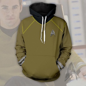 New Star Falle Star Trek Loose Kids Adultos Sudadera con capucha de manga larga Streetwear Cosplay Sudadera Sudaderas con capucha Top Coat Pullover con capucha- - Product Image 2