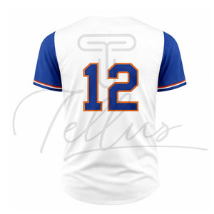 Uniforme de Béisbol de Último Diseño, Nuevo Estilo, Uniforme de Béisbol de Primera Calidad, Uniforme de Béisbol Transpirable de Color Sólido - Product Image 6