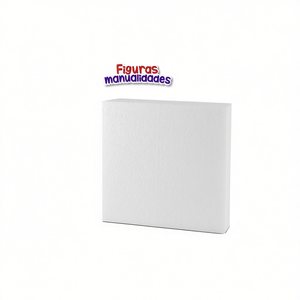 Feuille de polystyrène carrée 40x40cm, thème géométrique, décorations artisanales, origine Espagne, produit artisanal - Product Image 2