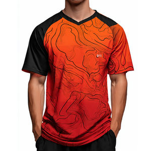 Camiseta Deportiva de Fútbol Unisex, 100% Poliéster, Jersey de Fútbol Estampado, Personalizable por Sublimación, para Hombre - Product Image 3