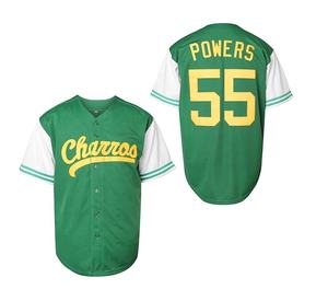 เสื้อเบสบอลปักลายสำหรับผู้ชายและเยาวชนเสื้อกีฬาทีมโพลีเอสเตอร์100% แขนสั้นติดกระดุม - Product Image 2