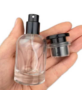 Dispenser <span class=keywords><strong>di</strong></span> Profumo in <span class=keywords><strong>Vetro</strong></span> Portatile <span class=keywords><strong>di</strong></span> Alta Qualità 30ml 50ml 100ml, Flacone Ricaricabile con Erogatore a Pompa <span class=keywords><strong>e</strong></span> Tappo Cilindrico Colorato - Product Image 1