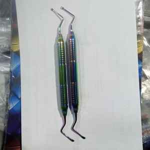 Sonda exploradora dental de doble gancho, herramienta de dentista de acero inoxidable, juego de sondas exploradoras para limpieza e higiene dental. - Product Image 3