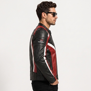 Veste en cuir classique pour homme offrant un confort doux, une robustesse durable et un style polyvalent pour toutes les occasions, étiquette personnalisée, vente en gros - Product Image 6
