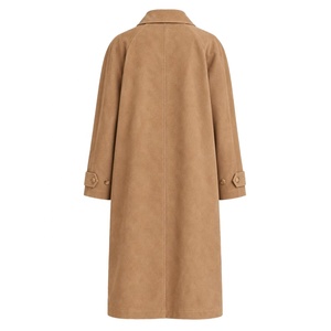 2026 <b>Women</b> Genuine Leather Blouson Jacket Long <b>Collar</b> Zipper Regular Fit Winter Outerwear <b>Women</b> Long Coat - Product Image 6