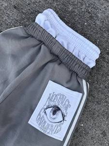 Double Waist High Quality Distress Embroidery Flayer Jogger Color Options Sweatpants for Men Classic Streetwear Stylish <b>Trouser</b> - Product Image 4