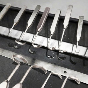 Sonda Curva de Acero Inoxidable Duradera con Gancho, Herramienta Manual para Inspección de Precisión y Uso Hospitalario - Product Image 1