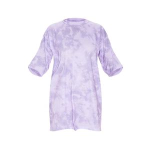 T-shirts tie and dye unisexe, vêtements d'été décontractés, coton lourd, vente en gros, t-shirt à manches courtes pour hommes et femmes - Product Image 6
