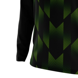 T-shirt de sport pour homme en coton, coupe oversize, manches longues, personnalisable (couleur et logo), impression par sublimation, grammage lourd, prix abordable - Product Image 5
