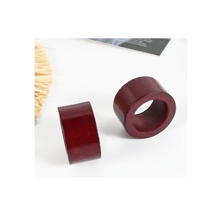 Revered Artisan Wooden Napkin <b>Ring</b> Intended To Strengthen Hospitality Settings Through Authentic Craft Tradition And Value - Product Image 2