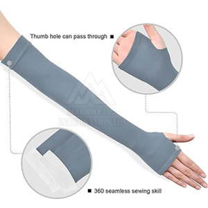 Maniche a compressione ad asciugatura rapida con logo personalizzato, design unico, prezzi all'ingrosso per uomo, prodotte in Pakistan - Product Image 4