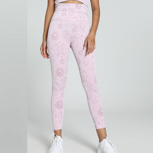 Nouveaux Leggings de Yoga et de Fitness pour Femmes, Taille Haute, Extensibles dans les Quatre Sens, Séchage Rapide, Sans Coutures, avec Logo Personnalisé - Product Image 1