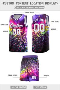High-quality Basketball Uniforms Customized logo Polyester Sportswear Breathable and Comfortable Basketball Uniform - Product Image 6