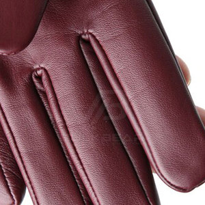 Premium Quality Leather <b>Gloves</b> Soft Genuine Leather Comfortable Fit Durable Hand Safety For Daily And Riding Use - Product Image 6