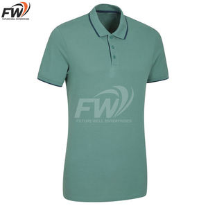 Polo décontracté sportif pour homme OEM, col classique, personnalisé, en coton, pour le golf, fabriqué en polyester/coton, prix usine - Product Image 2