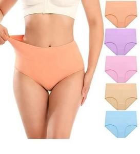 Ropa Interior Femenina de Algodón Tejido sin Costuras, Antibacteriana, de Alta Elasticidad y Cómoda, con Marca Personalizada - Product Image 1