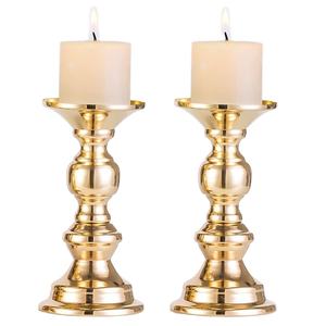 Bougeoirs de haute qualité géométrique fil métallique fer chauffe-plat bougeoir lanterne Restaurant décoration de la maison bougeoir - Product Image 1