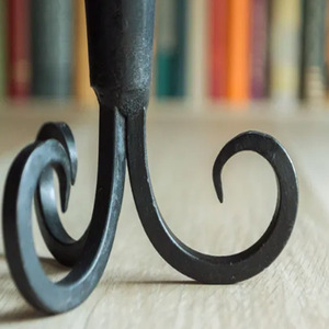 Wrought Iron <b>Tealight</b> <b>Holder</b> Decorative Hand Forged Metal Candle <b>Tealight</b> <b>Holder</b> With Handle - Product Image 5