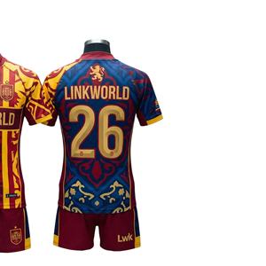 Camisetas de Fútbol de Alta Calidad 2026, Manga Corta, Impresas, Transpirables, Ecológicas, Anti-UV, con Logotipo y Color Personalizados - Product Image 3