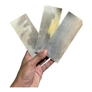 Juego de escamas con mango de cuchillo de cuerno de Búfalo Blanco estilo Animal tallado para fabricación de cuchillos, joyería y manualidades DIY - Product Image 2