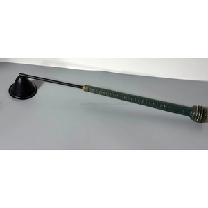 Vtg Metal Vela Snuffer Industrial Bobbin Indio metal Vela Snuffer por Azora Industries - Product Image 1
