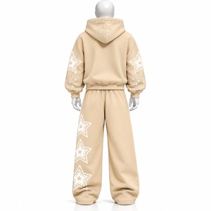 Chándal de nailon grueso con capucha y cordón de ajuste, reflectante, de secado rápido, personalizado OEM, para hombre, talla grande - Product Image 6