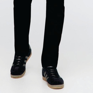 Pantalones de Algodón para Hombre, Corte Recto, Color Negro, Transpirables, Casuales, para Primavera, Cintura Media, Cierre de Botones, Tela Oxford - Product Image 2