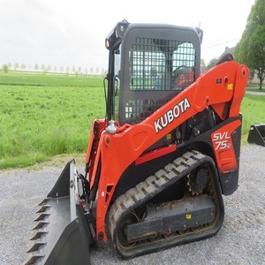 Cargadora de orugas de alto rendimiento Kubota con paquete forestal y trituradora forestal, entrega rápida - Product Image 2