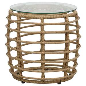 3 pezzi di Poly Rattan rovere bistrot Set per feste in giardino - Product Image 2