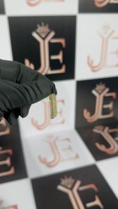 Precio al por mayor: Collar con colgante de letra D de moissanita certificada GRA de plata de ley 925, joyería de diamante estilo Hip Hop para hombre - Product Image 2