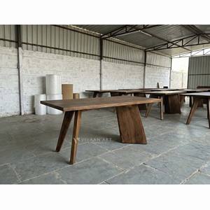 Mesa de Centro de Madera Ecológica y Duradera de Diseño, con Marco de Madera Sólida, Altura Ajustable, Mueble Moderno para el Hogar con Estilo - Product Image 2